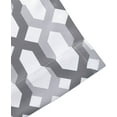 thumbnail image 2 of DriftAway Indoor and Outdoor Polyester Blackout Grommet Curtain Pair Gray,White,Multi-color 0.10 in x 63.00 in Set of 2, 2 of 5