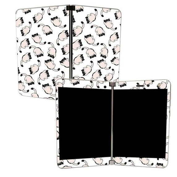 MightySkins MISURDUO-Raining Cats Skin for Microsoft Surface Duo - Raining Cats