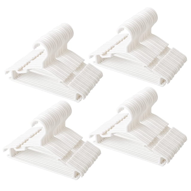 Armario de plástico para ropa GoodTou de Baby Hangers, paquete de 100