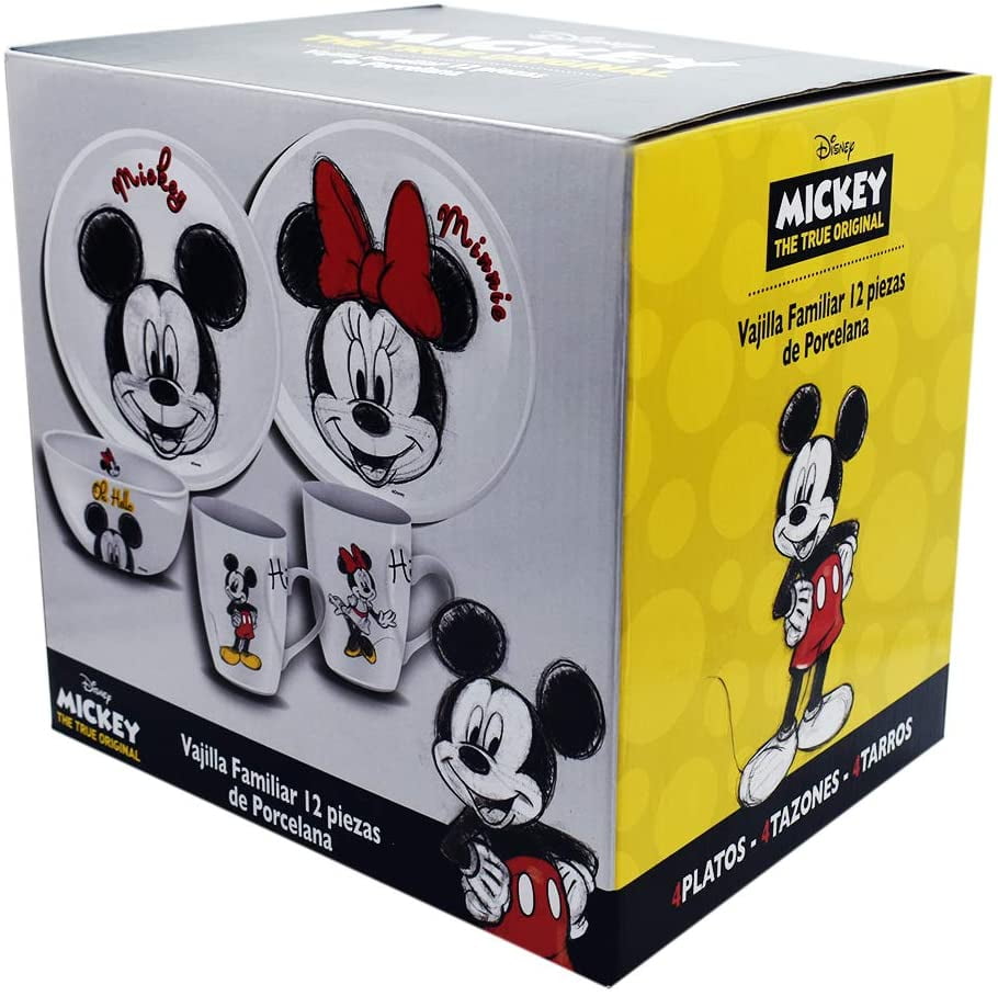 Mickey Mouse Vajilla Infantil Kukuxumusu Vajilla Disney Mickey SET