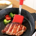 thumbnail image 2 of Lubelski Silicone Cookie Spatula Turner Mini Brownie Spatula Heat-Resistant No Scratch Small Silicone Spatula Non-stick Cookware Flipper Baking Utensils, 2 of 8