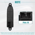 thumbnail image 4 of Interruptor de asiento eléctrico Unique Bargains para Nissan Altima 4 DOOR SEDAN 2013-2016, 4 of 8