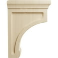 thumbnail image 3 of Ekena Millwork 2 1/2"W x 6"D x 8"H Medium Gomez Wood Bracket, Rubberwood (6-Pack), 3 of 4