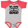 thumbnail image 3 of Inktastic Eat, Sleep, Krav Maga, Repeat Boys or Girls Baby Bodysuit, 3 of 5