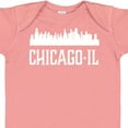 thumbnail image 4 of Inktastic Chicago Illinois Skyline Il Cities Boys or Girls Baby Bodysuit, 4 of 5