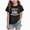 A620-Black, variant on NOLDARES Kids Christmas Shirts Girls Round Neck Xmas Cute Graphic Tshirt Funny Tee Tops,A620-Mint Green