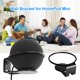 thumbnail image 3 of Soporte de pared de metal para Apple HomePod Mini con hardware de montaje (negro), 3 of 9