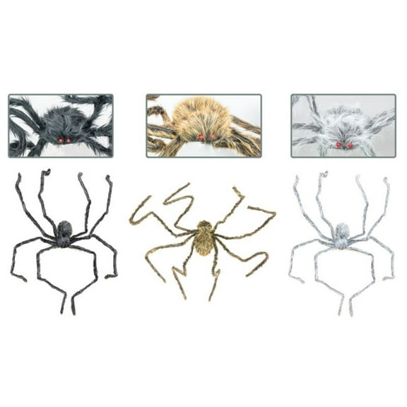 Halloween Giant Spiders- Set of 3