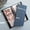 DENIM BLUE, variant on Photo Booth Photo Album - For Wedding or Party - Side Slide In 2X6 Picture Holder – Guest Book & Memory Keepsake – Linen Hard Cover With Band Keeps Photobooth Picture Prints Safe - ESPRESSO BROWN