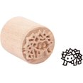 thumbnail image 1 of Sellos de madera para cerámica, sellos de madera de columna de 3,5 cm, sellos redondos de madera para arcilla, sellos de arcilla hechos a mano, sellos de madera natural., 1 of 7