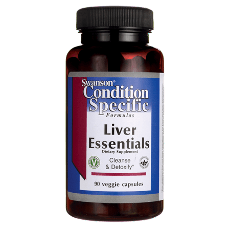 Swanson Liver Essentials 90 Veg Caps (Best Liver Cleanse Products)