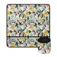 thumbnail image 2 of HELLHERO Sewing Machine Mat Storage Bag Easy to Clean Fabric Polyester for Most Sewing Machine Table for Wife Mom Family Present Ideal For Sewing Classes & Home Use Flowers Pattern, 2 of 5