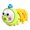 B, variant on Primegos 1/4Pcs Wind-up Caterpillar Crawling Toy Movable Mouth Wriggly Worm Toy Toddlers Boys Girls Educational Interactive Spring Clockwork Animal Toy