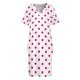 thumbnail image 3 of Vestido largo holgado de lunares en blanco para mujer ropa rosa Media oscuridad tendencia, 3 of 6