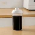 thumbnail image 4 of 401-500ml Plastic Cold Brew Mug, White, 6.49x3.34in, Transparent with Scale, Leakproof Microwaveable for Summer Coffee Tea, 4 of 7