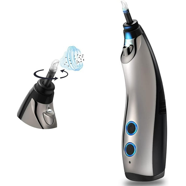 Ear Wax Vacuum, Ear Wax Removal Vacuum Ear Cleaner Rotatable, Earwax