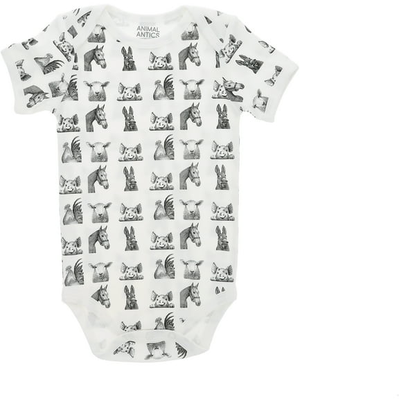 Pavilion Gift Company - Farm Animals - 0-6 Months
Bodysuit