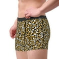 thumbnail image 2 of Disketp Leopard Men's Boxer Briefs,Soft and Breathable Cotton Underwear with ComfortFlex Waistband, 2 of 7