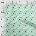 thumbnail image 2 of oneOone Polyester Spandex Sea Green Fabric Water Color Craft Projects Decor Fabric Printed By The Yard 56 Inch Wide, 2 of 4