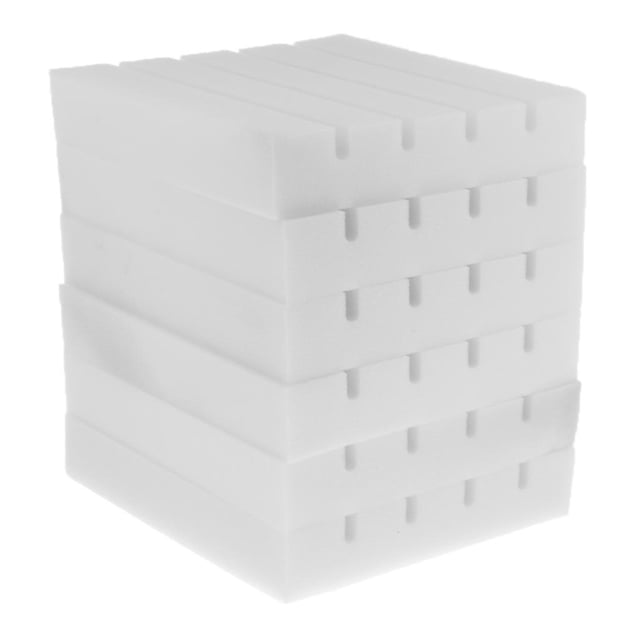 STARTIST 6pcs Soundproofing Sound Absorption Studio Acoustic Foam 25 X 25 X 5cm - White,
