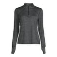 Athletic Works Women's Quarter Zip Active Jacket
