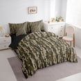 thumbnail image 3 of Castle Fairy Vintage Camouflage Twin Bedding Sets,Geometric Camo Bedding Comforter Set, 3 of 8