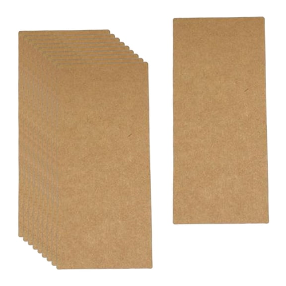39 Pages Blank Sketchbook Weekly Book Writing Noting Accounting Notepad 10 Pack Portable Journal Notebook Storyboard Notebook for Stationery Brown