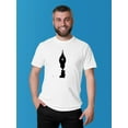 thumbnail image 2 of Pen With Silhouettes T-Shirt Men -Mohsen Najafi Designs, Male Medium, 2 of 4