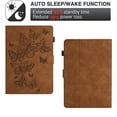 thumbnail image 5 of Case for Amazon Kindle 11th Generation 2022/Amazon Kindle 6 Inch 2024, Embossed PU Leather Folio Stand Cover Drop Protective with Auto Wake/Sleep & Card Slots & Pen Holder - Brown, 5 of 5