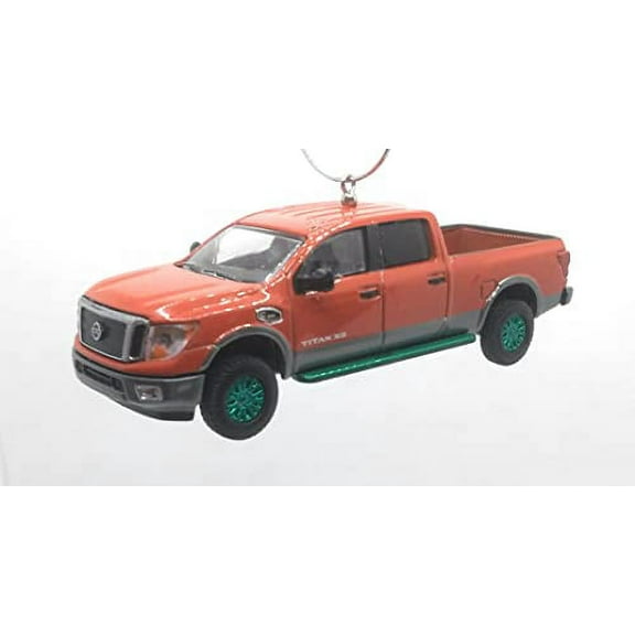 Christmas Ornament for Ltd Ed 2018 Nissan Titan XD Orange