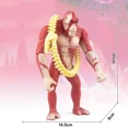 thumbnail image 4 of Figuras de dibujos animados de Godzilla Vs Kong King Skar, juguete de 28 cm, regalo para niños, 4 of 4