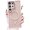 Pink, variant on for Samsung Galaxy S25 Ultra Case, [Compatible with MagSafe] Built in Kickstand Shockproof Frosted Clear Matte Soft GEL Cover Magnetic Metal Stand Phone Case for Men for S25 Ultra 6.9", Black