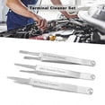 thumbnail image 2 of Terminal Cleaning Tool, Car Battery Terminal Cleaner Kit for Small Electrical Spade Pin Connectors,3PCS, 2 of 5