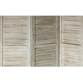 thumbnail image 2 of Milton Greens Stars Inc 3-Panel Farmhouse Wood Room Divider in Natural, 2 of 2