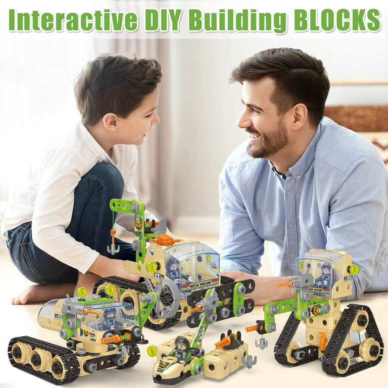  Building Toy Sets for Boys 8, 9, 10 + Years Old, Spacecraft  Model Fun Buildable Toy Playset, STEM Building Toys Kit for Kids Aged 8-12,  8-14 Years Old, Idea Birthday Gifts