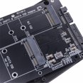 thumbnail image 2 of 2 In 1 M.2 Ngff Ssd To Sata 3.0 Adapter Converter Case Enclosure 6gbps Ssd Case Support 2230 2242 2, 2 of 5
