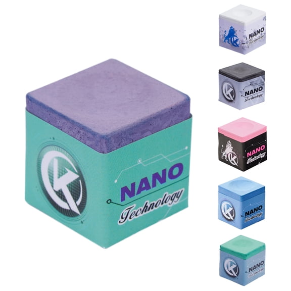KONLLEN Billiards Chalks with purple Pool Cue Chalk Snooker Carom Nano professional Accessories