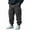 Men Baggy Pants-A49 Dark Gray, variant on Mifsaly Cargo Joggers Men with 4 Pockets Drawstring Straight Leg Sweatpants Cozy Casual Baggy Pants Soild Color Going Out Long Trousers Fashion Streetwear Wine XL