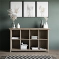 thumbnail image 2 of Pemberly Row Transitional Solid Wood 8 Cube Bookcase in Distressed Gray, 2 of 7