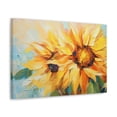 thumbnail image 5 of Sunflower Acrylic Painting Contemporary Blossom Canvas Wall Art for Home Decor Ready-to-Hang, 5 of 13