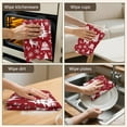 thumbnail image 6 of Christmas Kitchen Towels Set Of 2 - 18x26 Inch Ultra Absorbent Dish Towels, Soft Drying Hand Towels for Cooking, Baking & Decor, Spring/Summer Home Aesthetic., 6 of 7