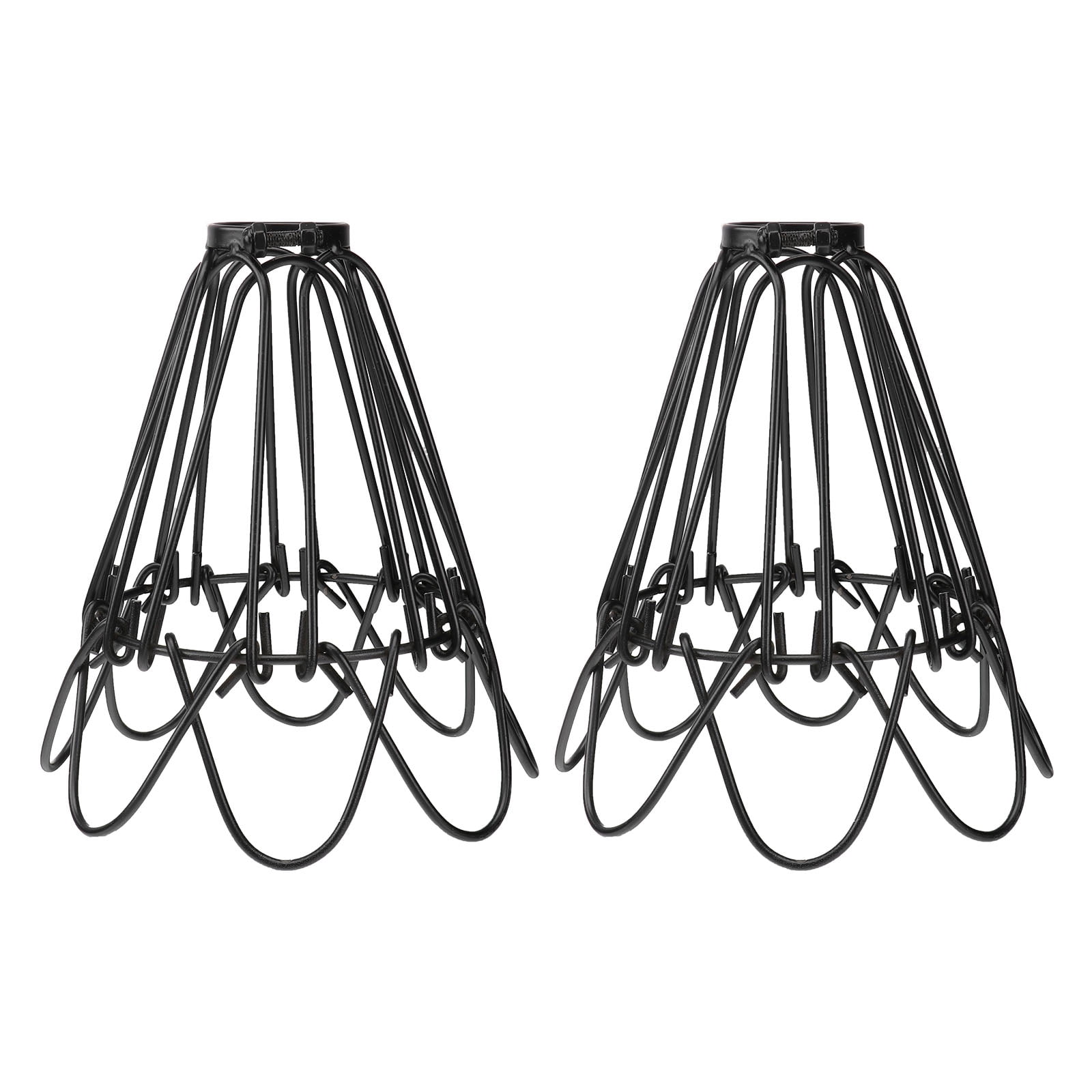 NUOLUX Lamp Cage Bulb Shade Pendant Holder Ceiling Cover Light Flower