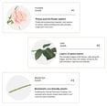 thumbnail image 2 of Decorative Rose,Moisturizing Rose Simulation Flower Rose Flower Garden Decoration Exceptional Reliability, 2 of 12
