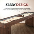 thumbnail image 7 of Hathaway Austin Shuffleboard Table, 9-ft, Mahogany Finish, 7 of 7