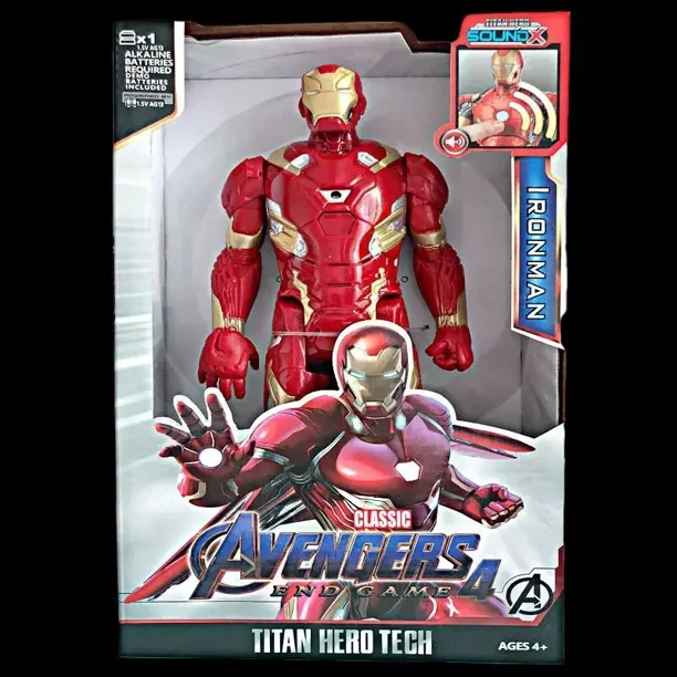 Figura de anime de Los Vengadores de Marvel, Venom, Spider-Man, Iron Man, Capitán América, muñeca luminosa creativa, modelo de adorno, juguete para niños