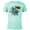 Ocean Blue, variant on Disney Stitch Angry and Easily Distracted - Short Sleeve Blended T-Shirt for Adults - Customized-Yellow