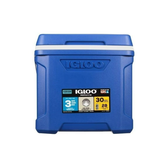 Igloo 30 qt. Profile II Hard Cooler - Blue