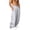 Gray, variant on Luvrsol Mens Sweatpants Casual Solid Wide Leg Drawstring Elastic Waist Loose Long Pants with Pocket S-3XL