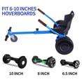 thumbnail image 5 of HoverTech 1 All In One Hover Cart Attachment For Hoverboard - Transform your Hoverboard into a Go Kart with Hovercart - Blue, 5 of 8