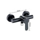thumbnail image 2 of Stainless Steel Shower Faucet Mixer, Manual Control Valve for Cold and Hot Water, Brushed Nickel Finish, Easy Temperature Adjustment, Wall Mounted, 2 of 4